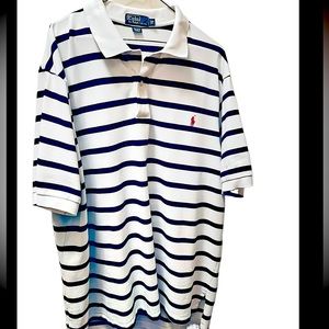 Polo Ralph Lauren Striped Polo Shirt Men’s Sz. 2XB